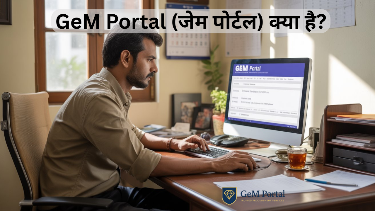 GeM Portal (जेम पोर्टल) | Government e-Marketplace रजिस्ट्रेशन गाइड 2025 | जेम पोर्टल लॉगिन व लाभ