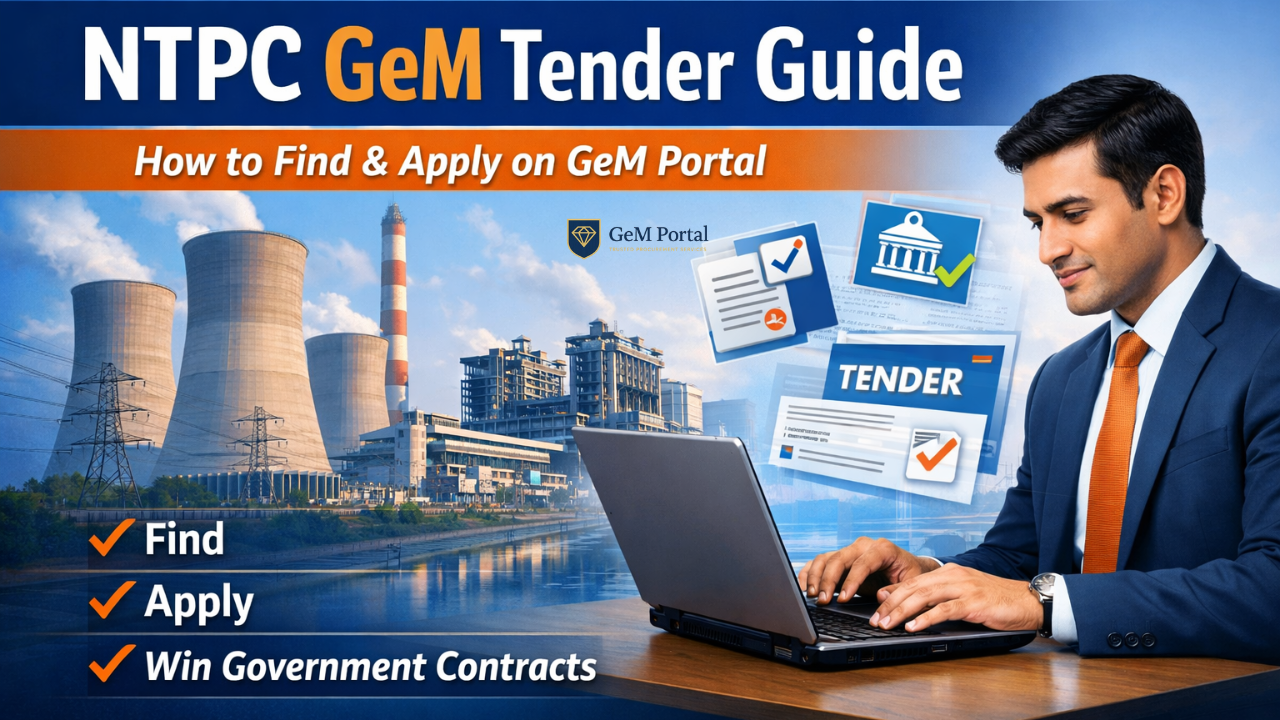 NTPC GeM Tender 2026 | Latest NTPC Tenders | Bidding on Government e-Marketplace