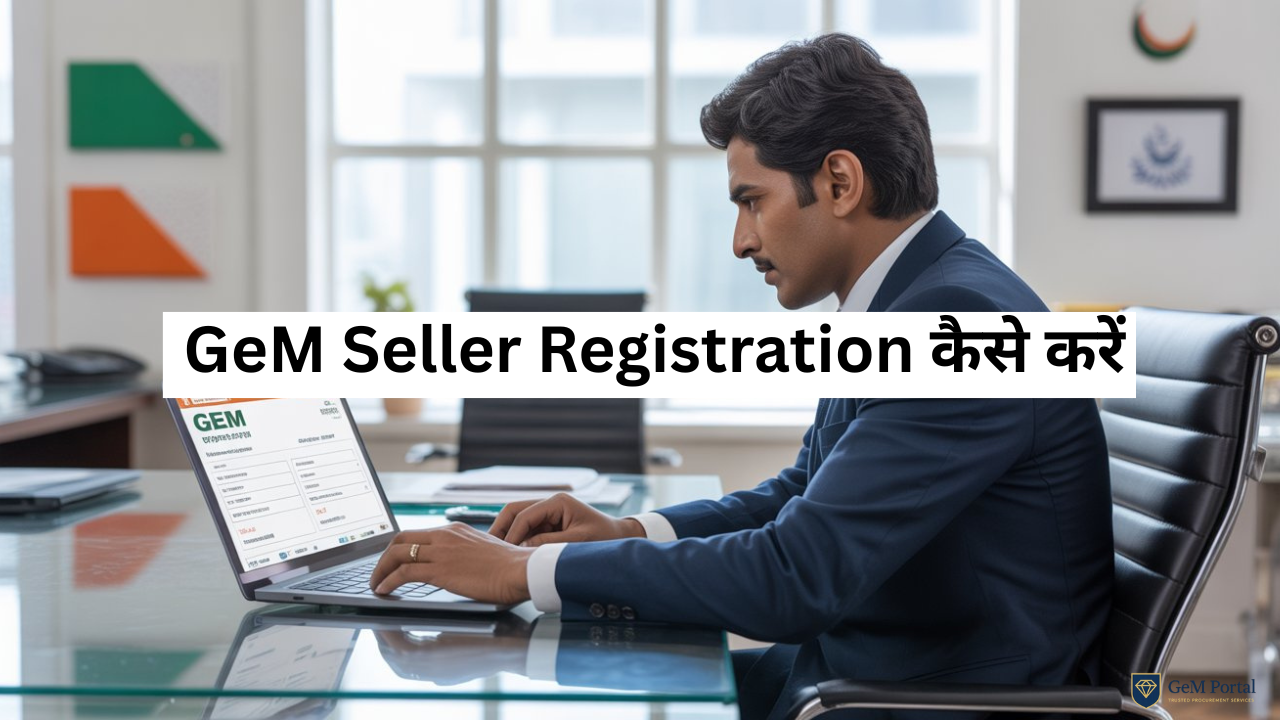 GeM Seller Registration कैसे करें | GeM Registration Online | सरकारी ई-मार्केटप्लेस गाइड