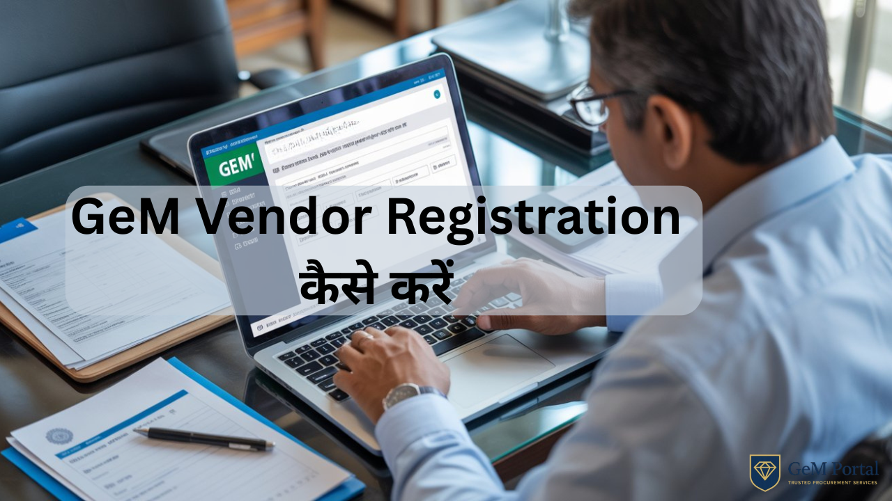 GeM Vendor Registration कैसे करें | GeM पर रजिस्ट्रेशन प्रक्रिया | Seller Guide